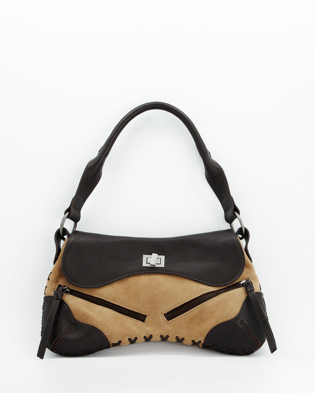Brown shoulder bag - Gilaga