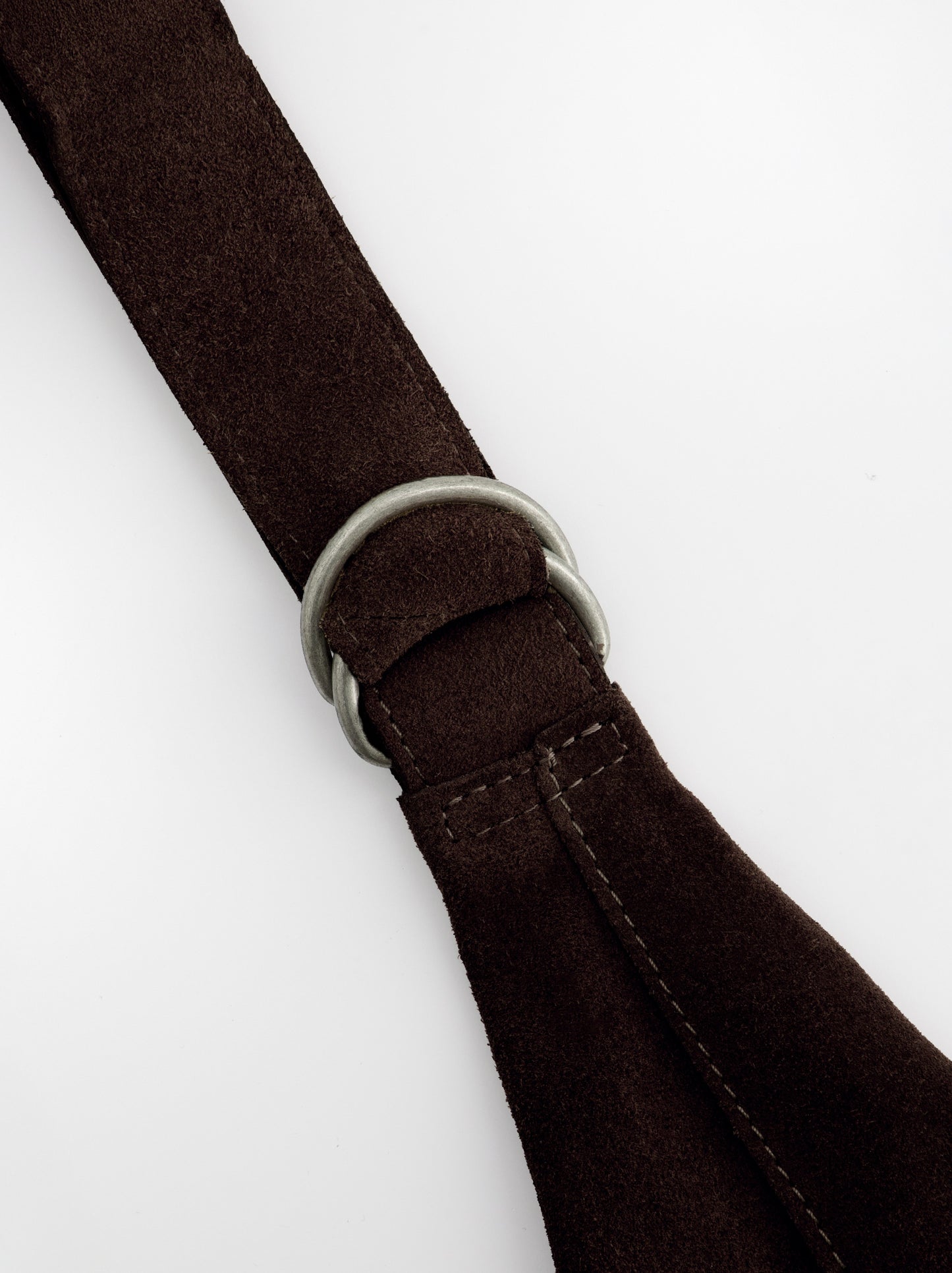 Bolso hobo de ante marrón - Carmeneta