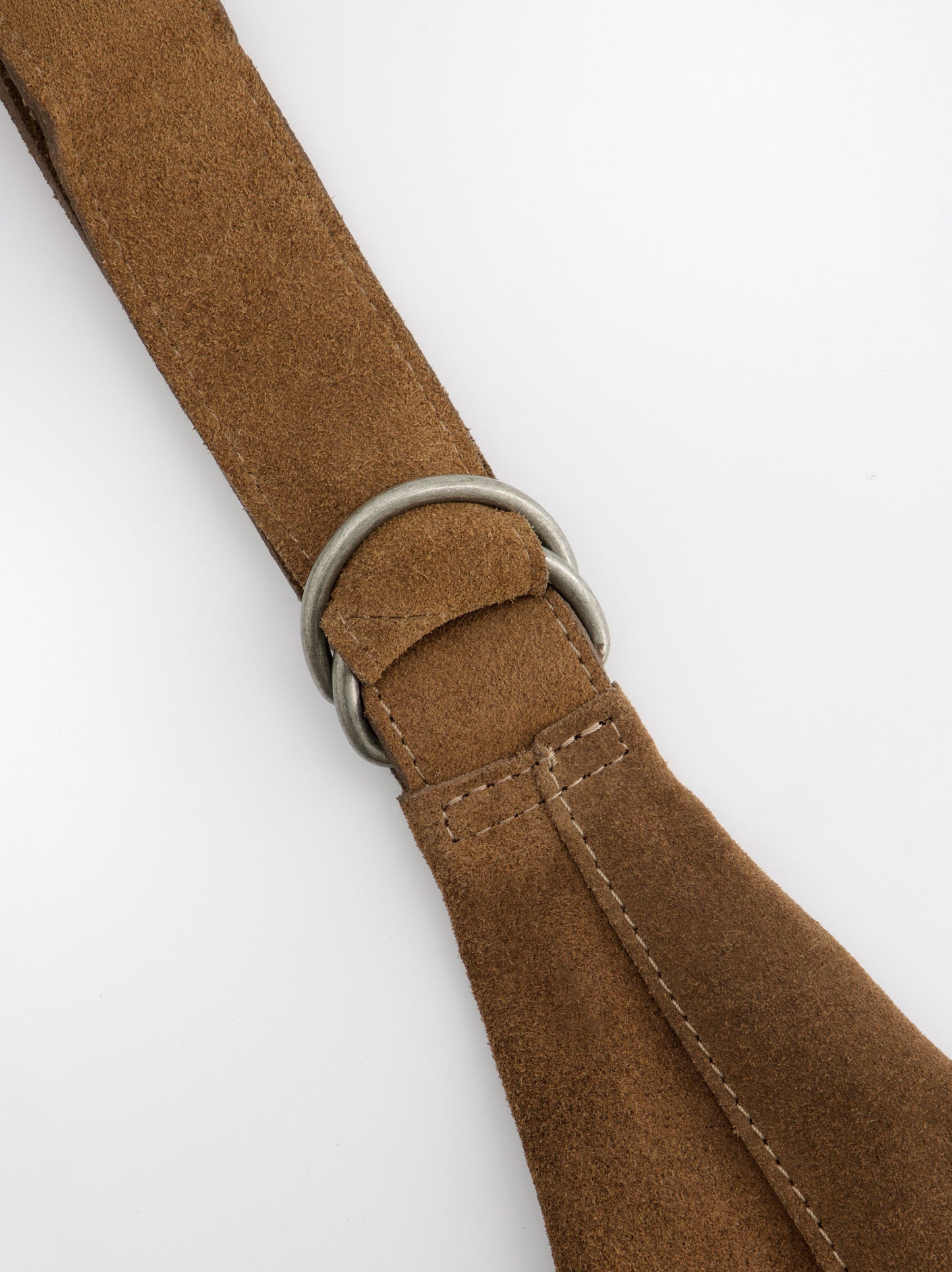 Bolso hobo de ante marrón - Carmeneta