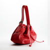 Bolso de piel rojo - Pomelie