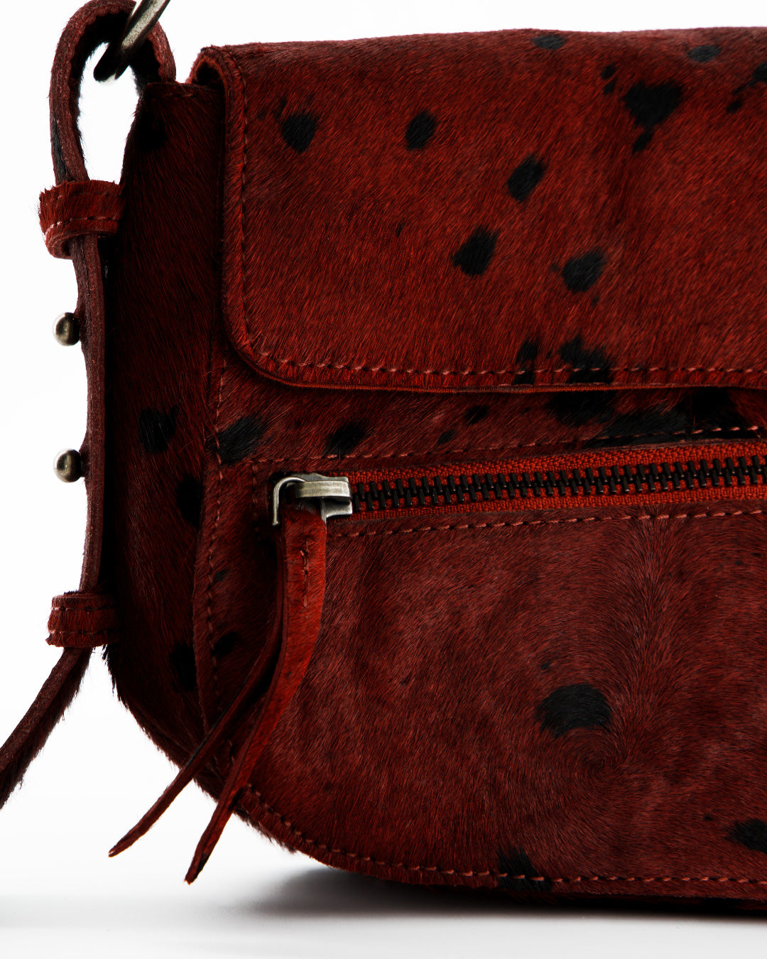 Bolso rojo estampado - Truita