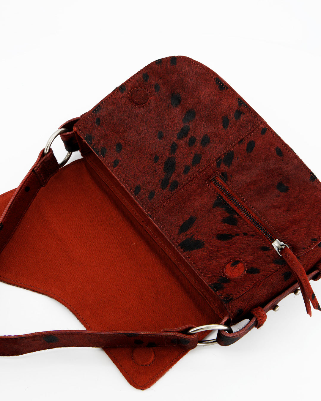 Bolso rojo estampado - Truita