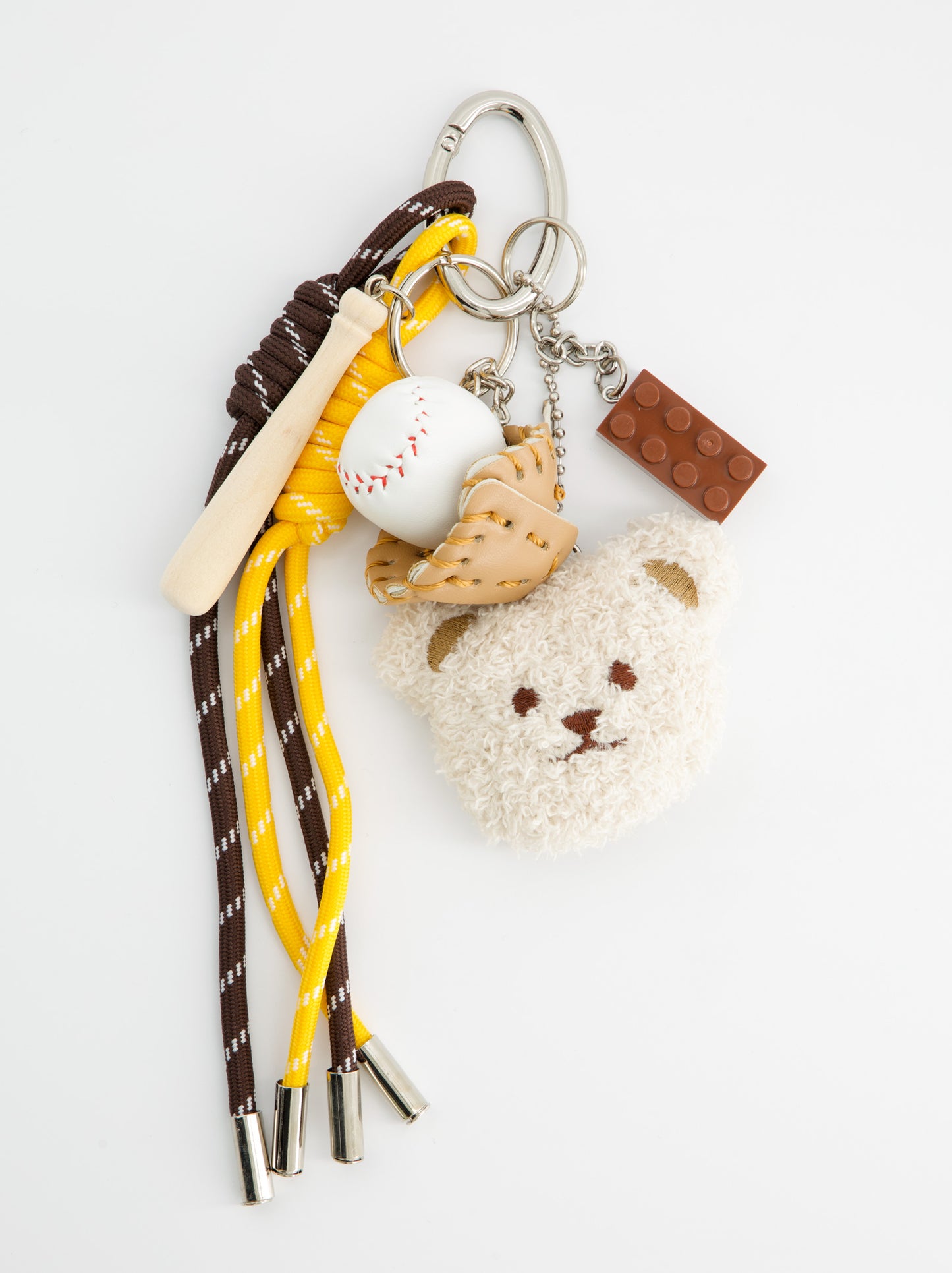 Nylon tote bag with charms - ULK Merly