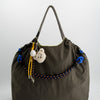 Bolso tote de nylon con charms - Merly