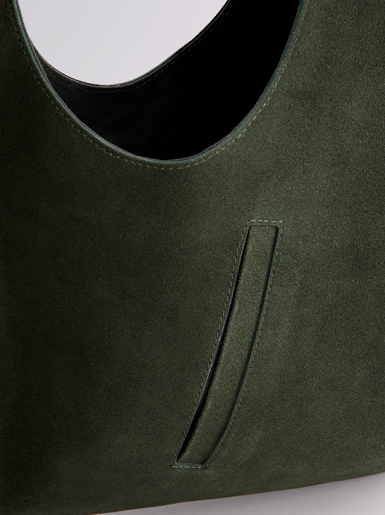 Bolso De Serraje Verde - Mariana