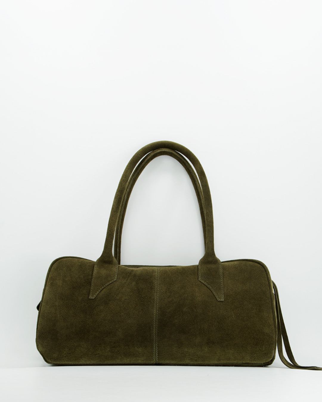 Bolso de ante verde - Fernanda