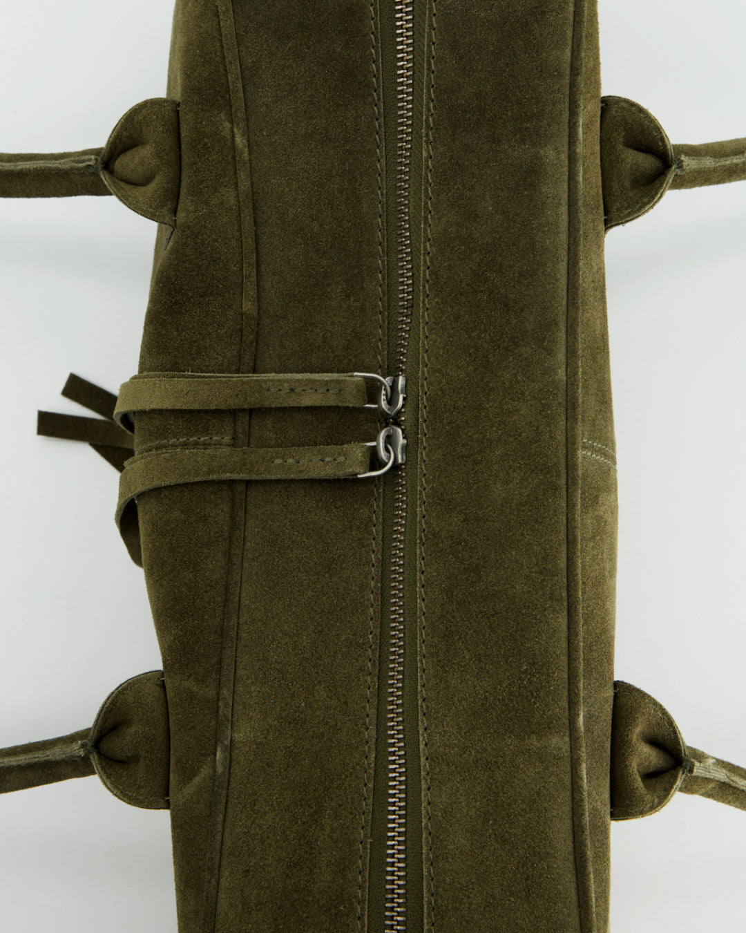 Green suede bag - Fernanda