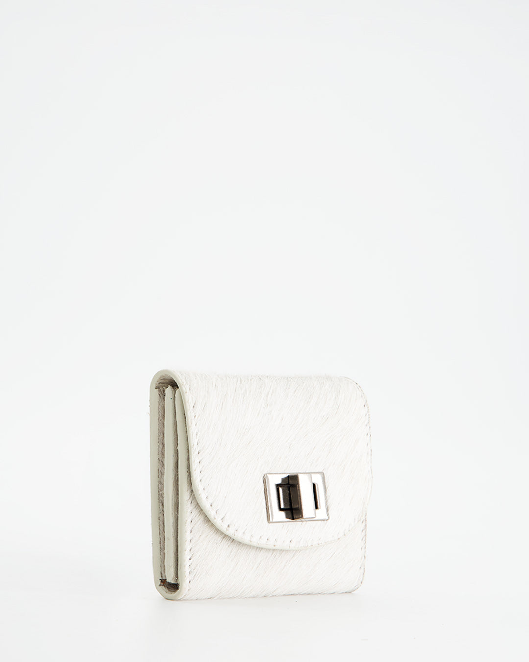 Cartera Mini de Pelo Blanco - Sitt