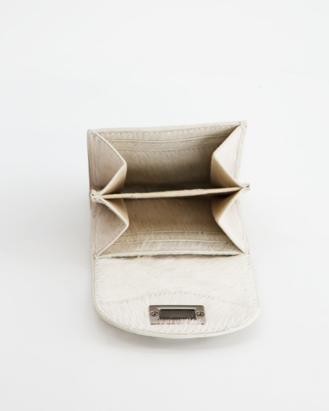 Cartera Mini de Pelo Blanco - Sitt