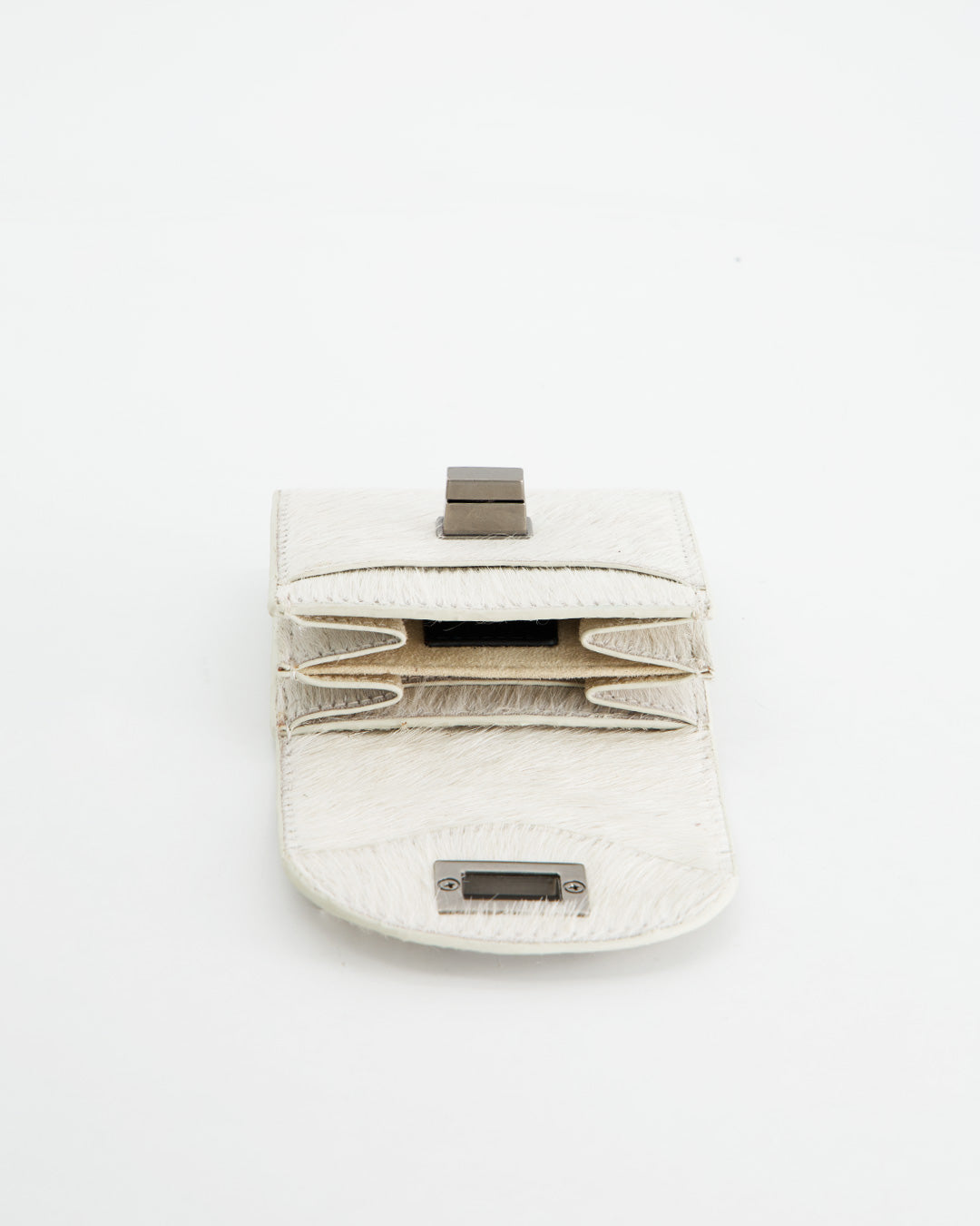 Cartera Mini de Pelo Blanco - Sitt