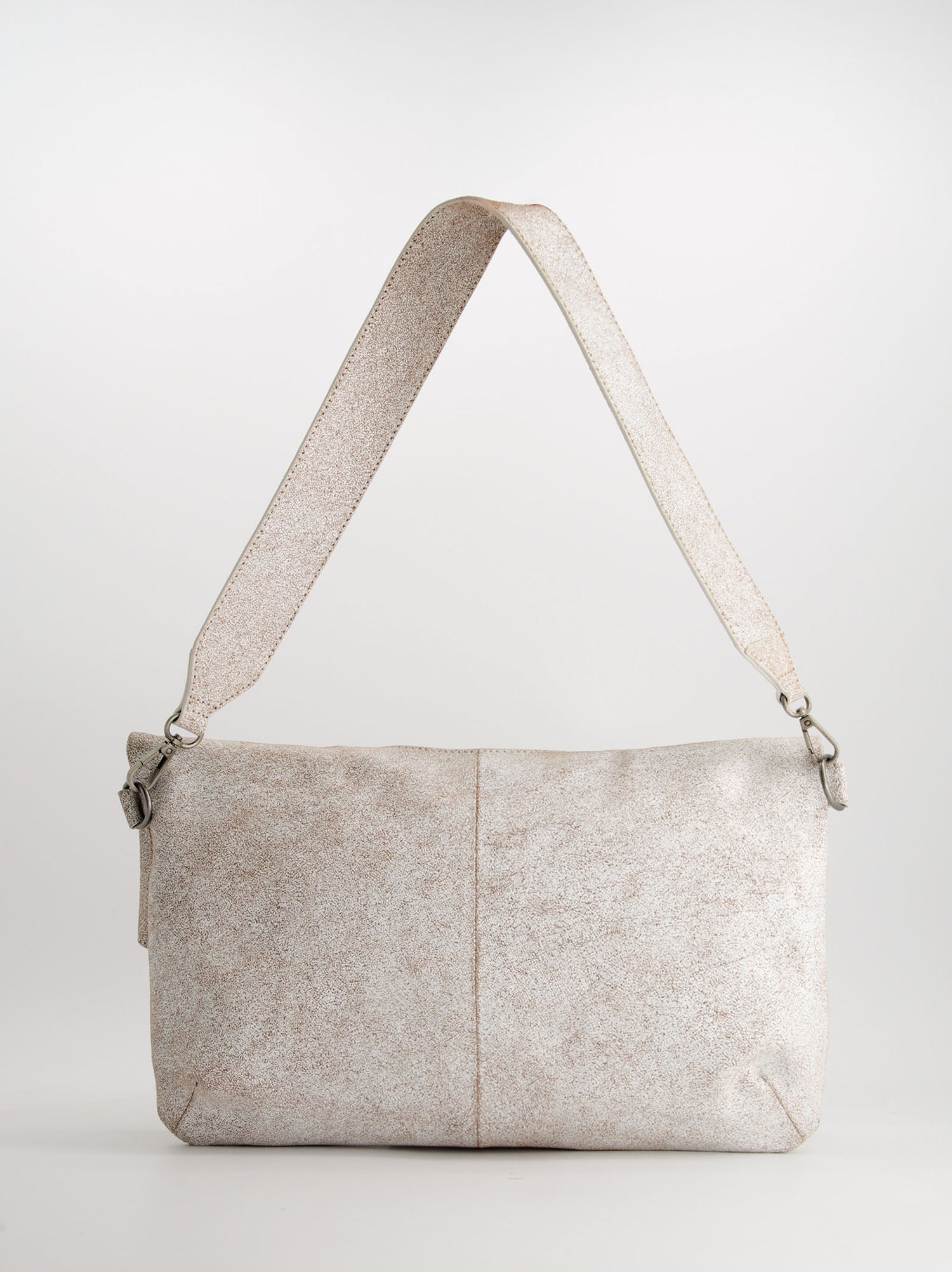 Bolso multiposición en piel craquelada - Tini-Joe