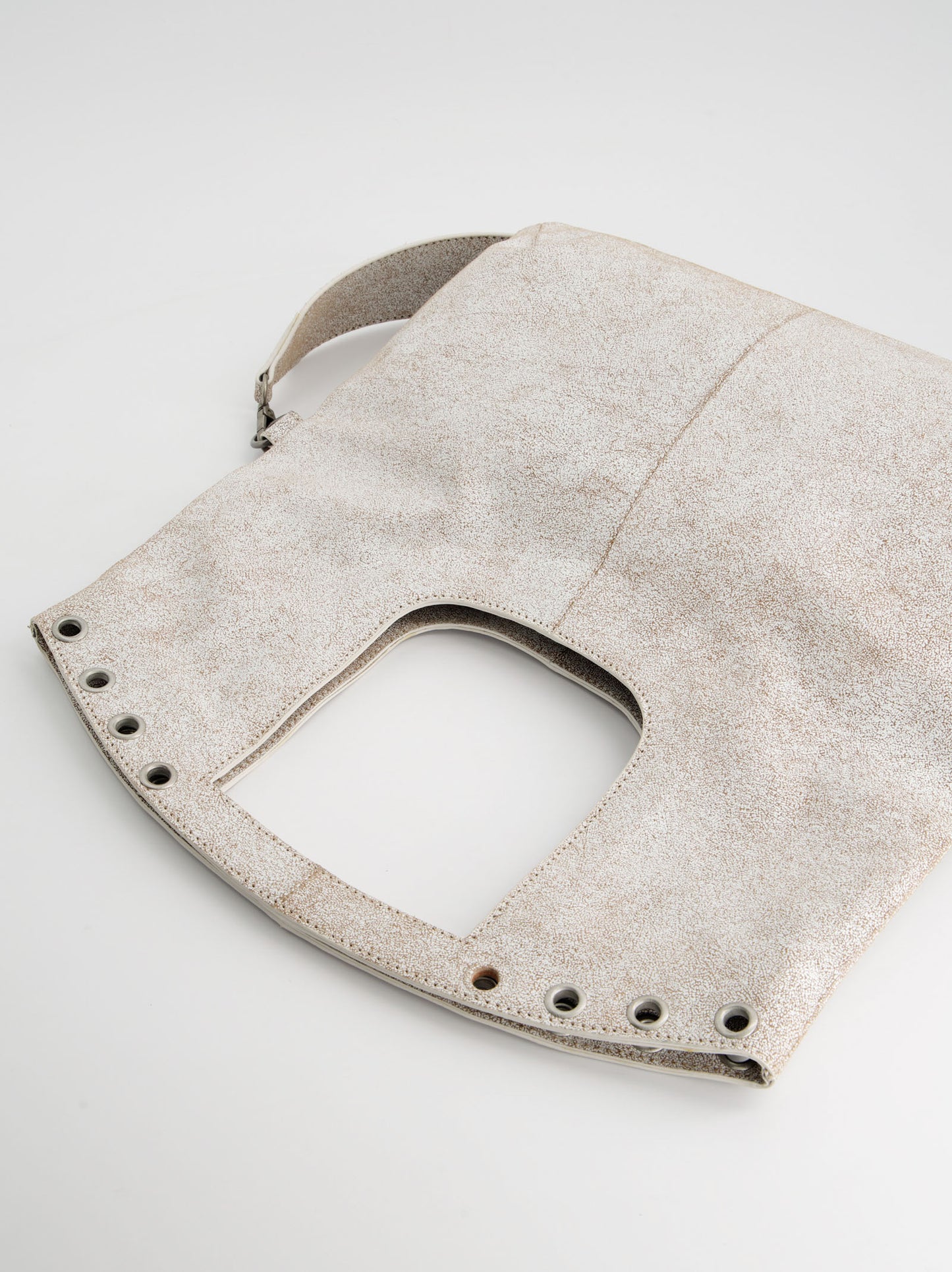 Bolso multiposición en piel craquelada - Tini-Joe