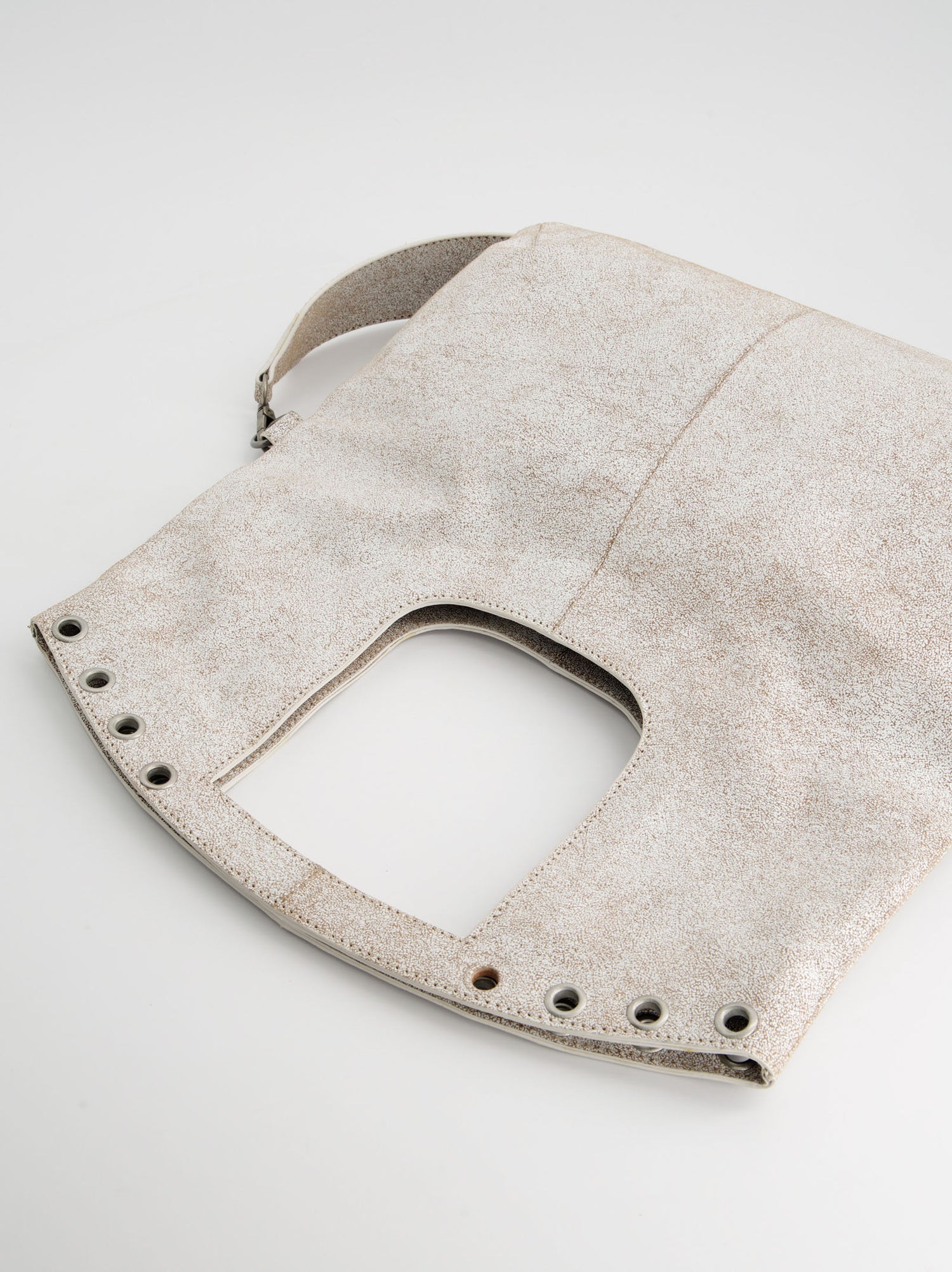 Bolso multiposición en piel craquelada - Tini-Joe