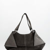 Grey suede bag - Little Steve