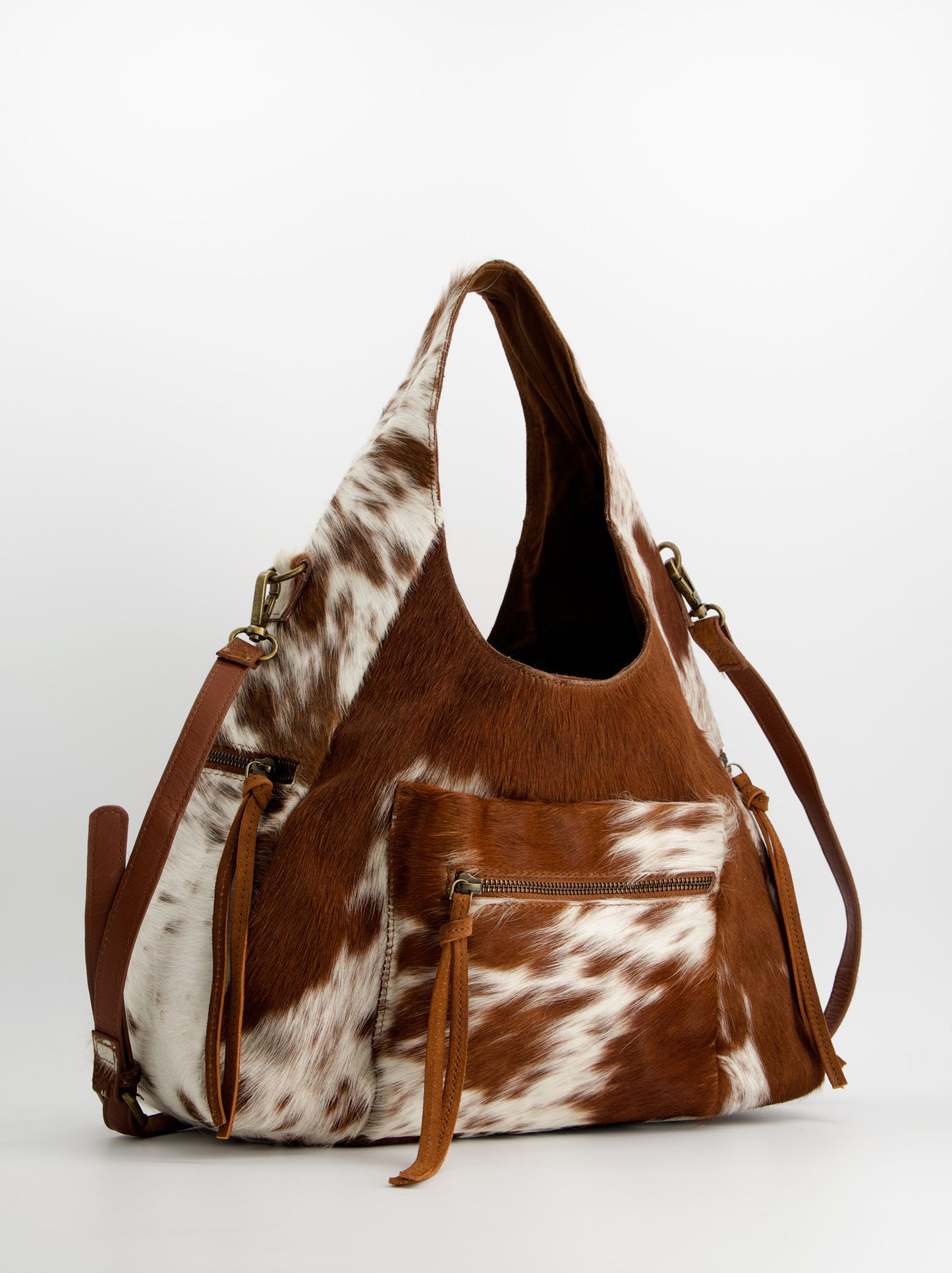 Animal print leather bag - ULK Laila