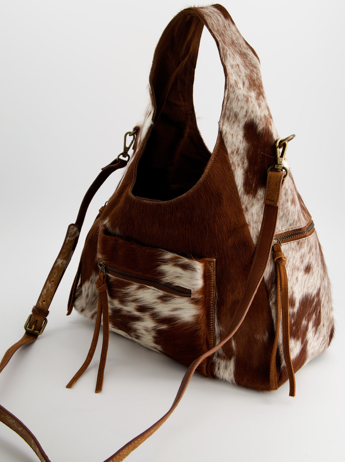 Animal print leather bag - ULK Laila