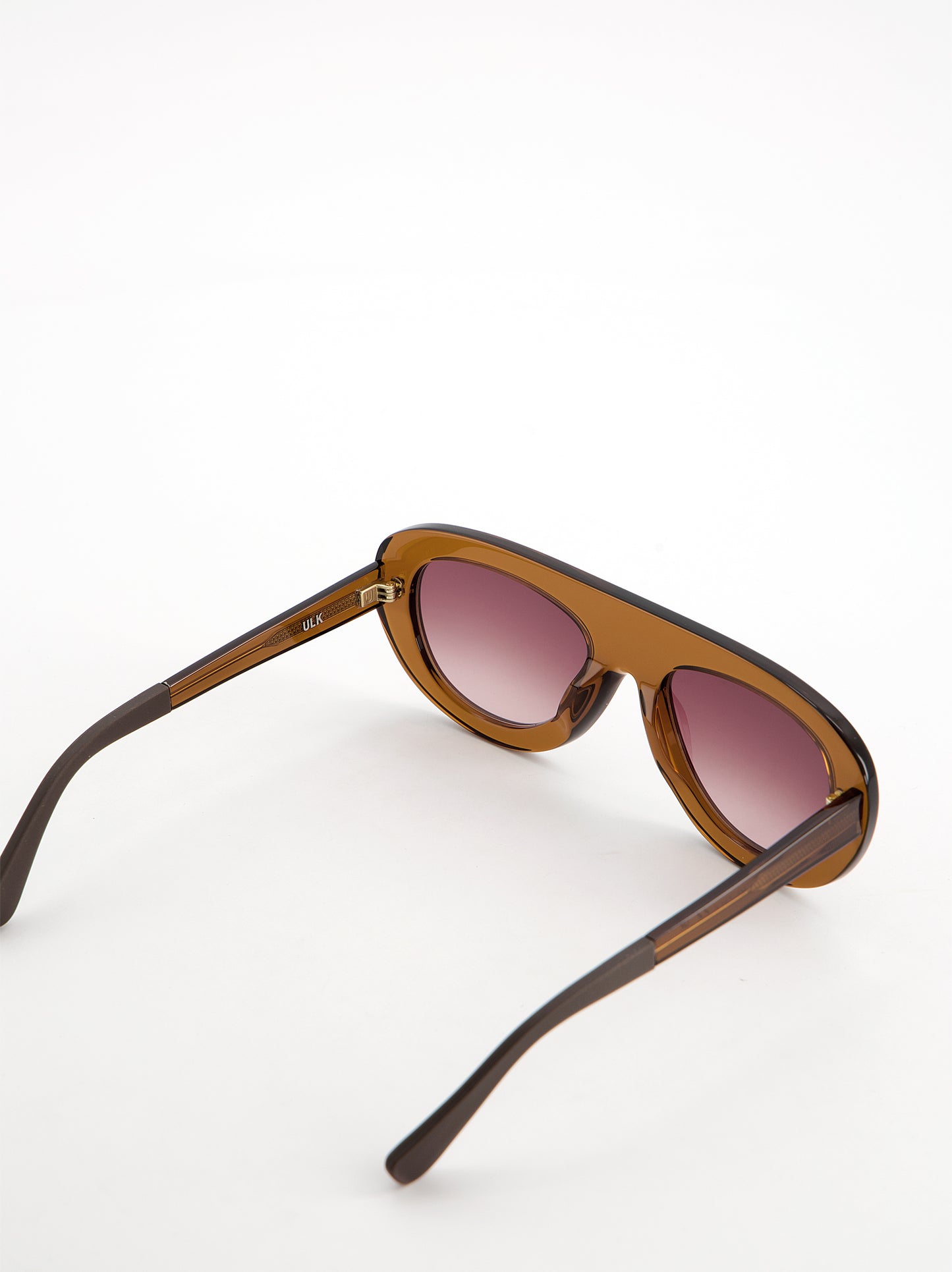 Amber sunglasses with pink gradient lens - Brera