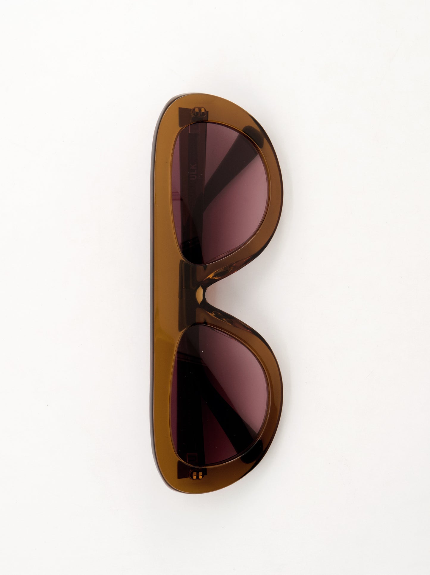 Amber sunglasses with pink gradient lens - Brera