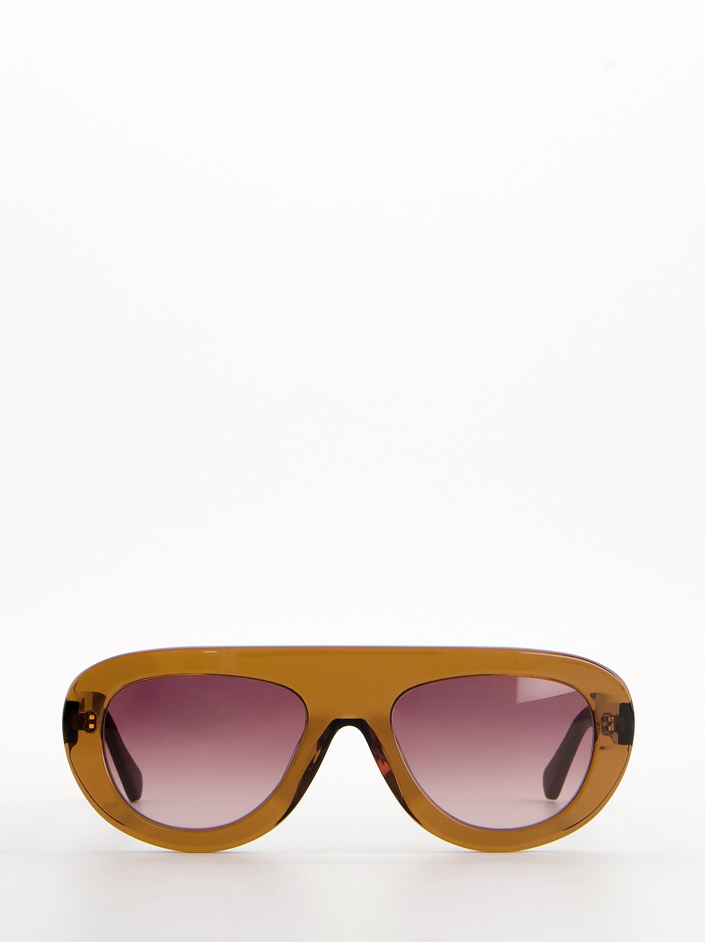 Amber sunglasses with pink gradient lens - Brera