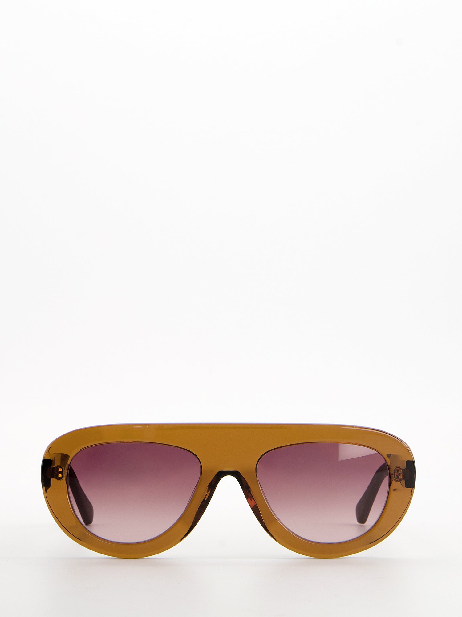 Gafas de sol ámbar con lente rosa degradada - Brera