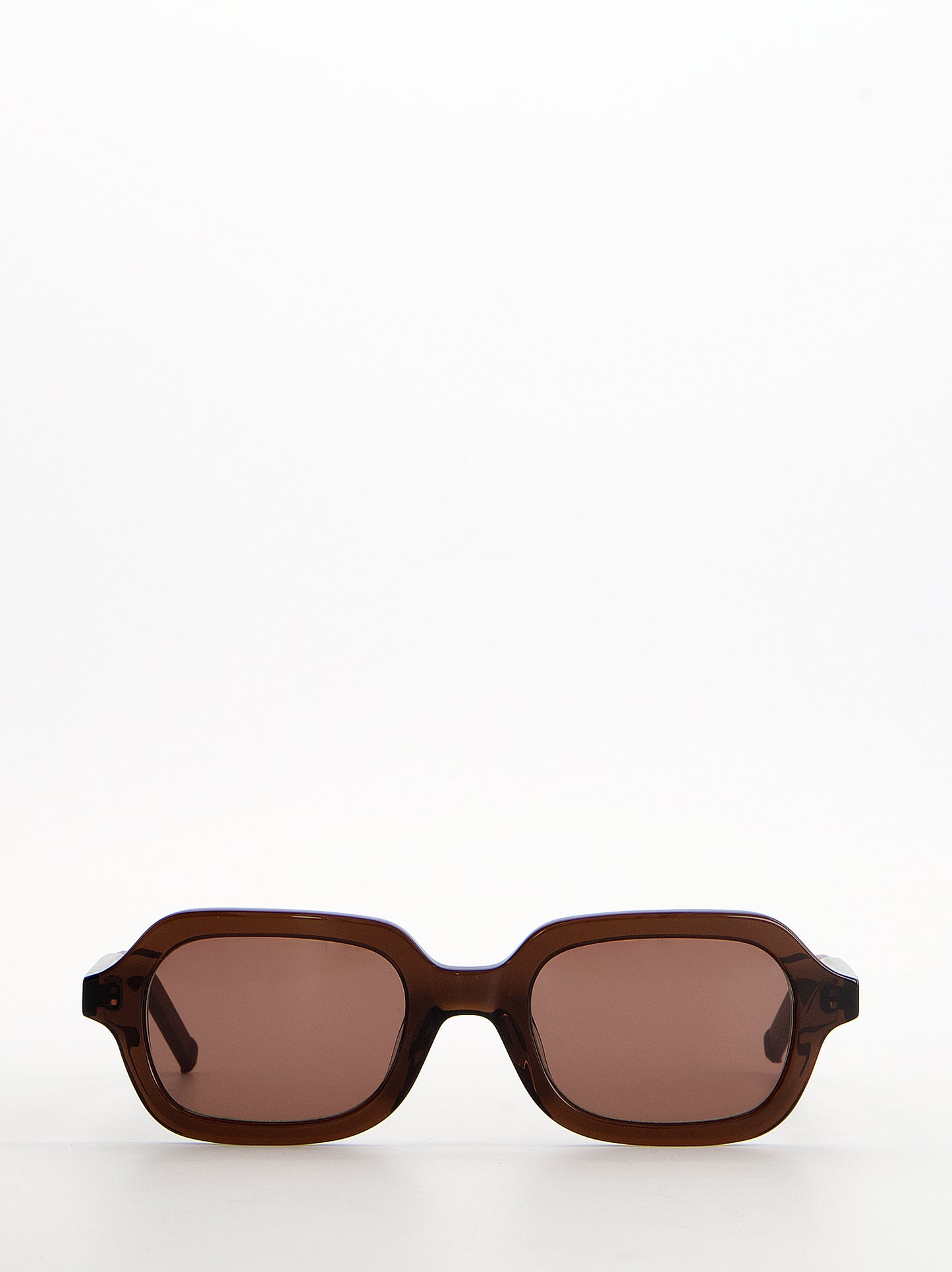 Gafas de sol rectangulares con lente rosado - Harlem