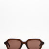 Gafas de sol rectangulares con lente rosado - Harlem