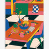 Póster Desayuno - Agustina Basile x ULK Workshop