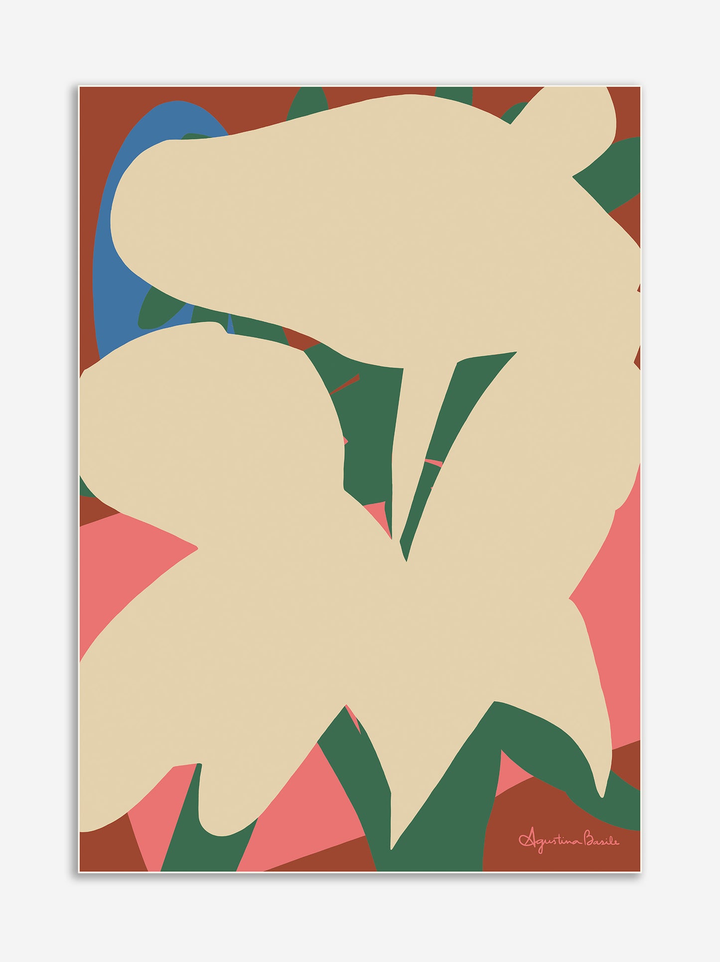 Flower Poster - Agustina Basile x ULK Workshop