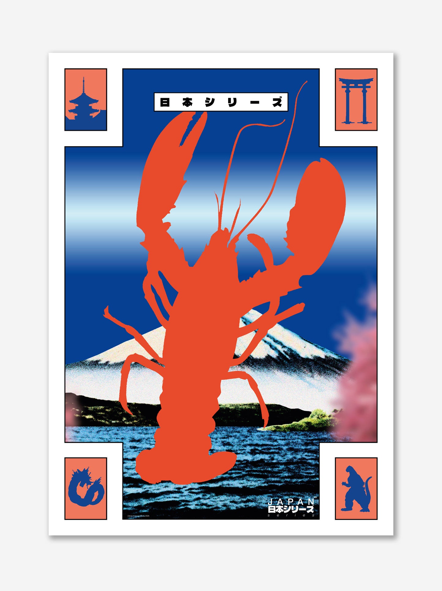 Lobster Poster - Adrián Esquivias x ULK Workshop