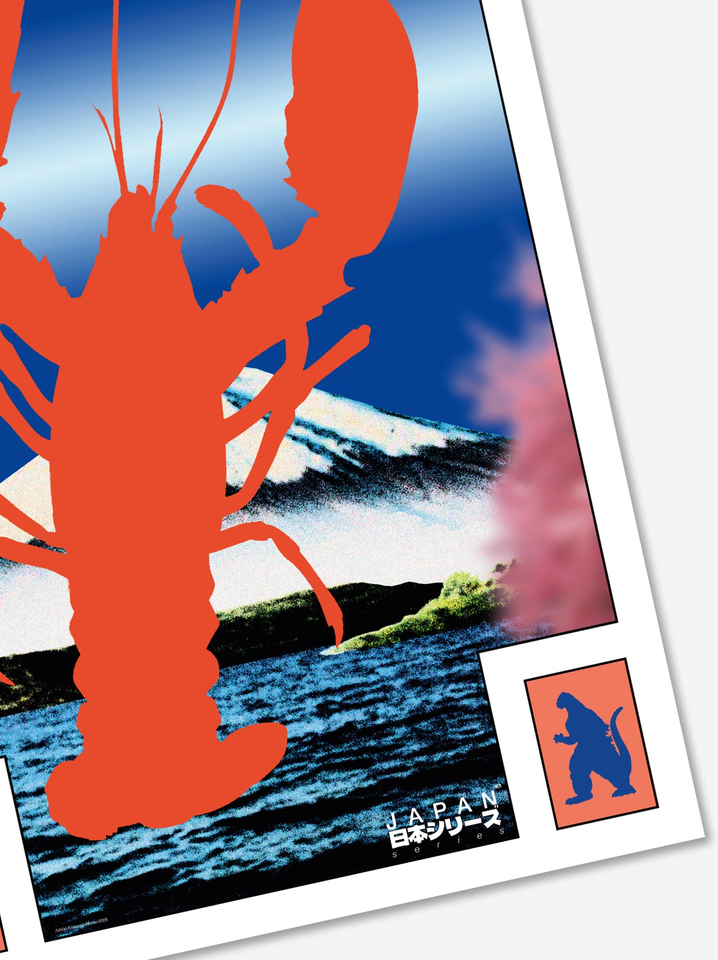 Lobster Poster - Adrián Esquivias x ULK Workshop