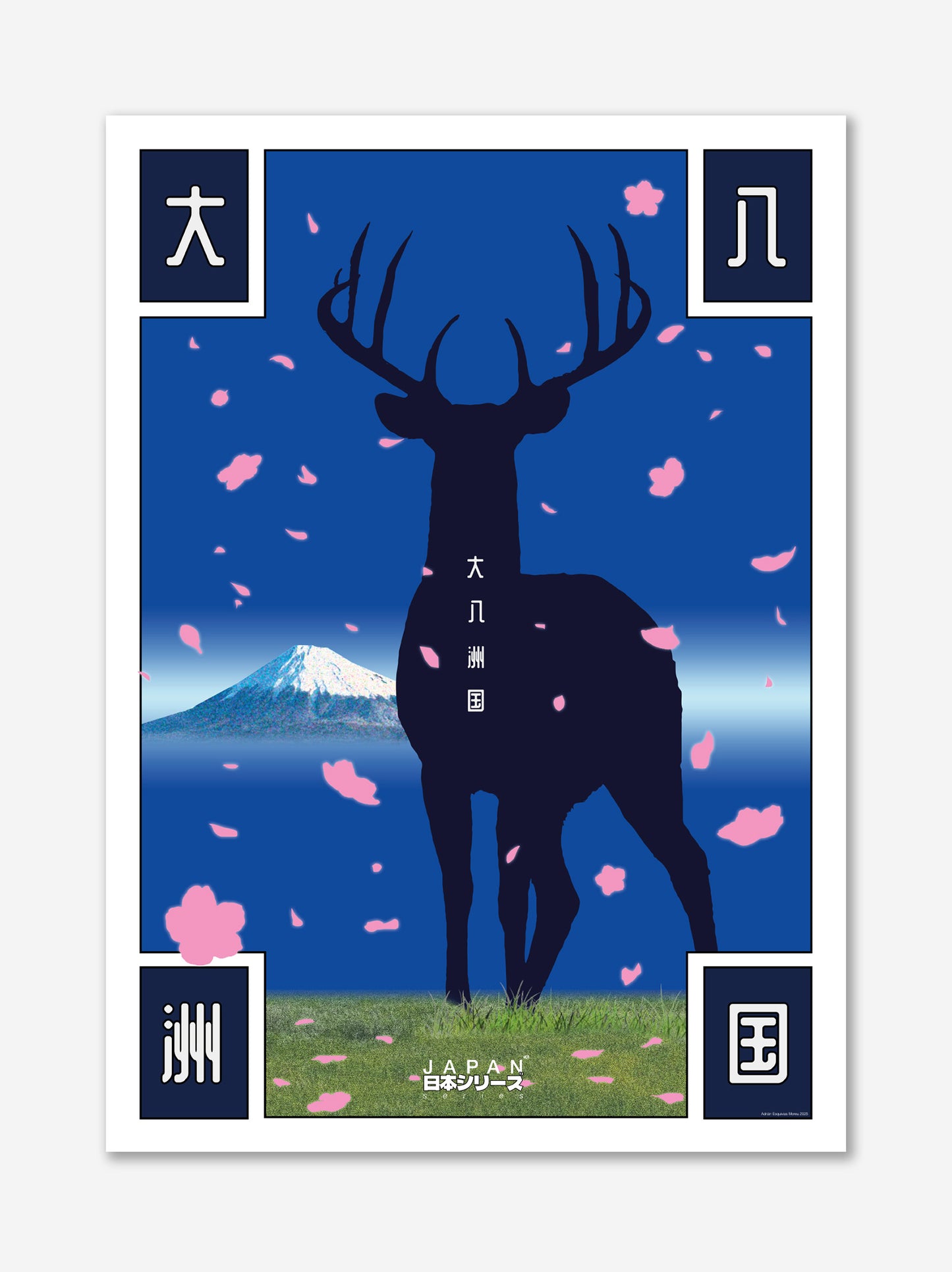Deer Poster - Adrián Esquivias x ULK Workshop