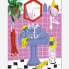 Póster Aseo - África Pitarch x ULK Workshop