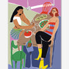 Póster Amigas - África Pitarch x ULK Workshop