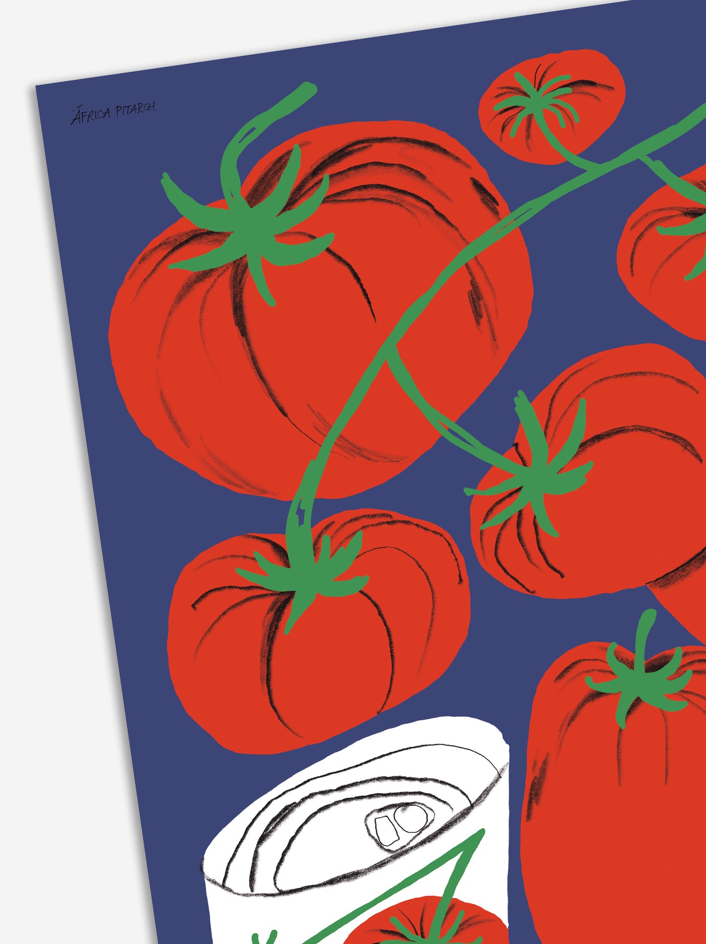 Tomato Poster - Africa Pitarch x ULK Workshop