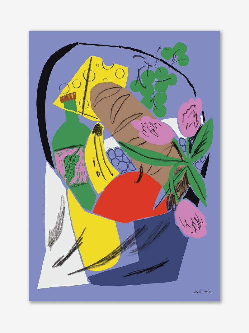 Póster Queso - África Pitarch x ULK Workshop