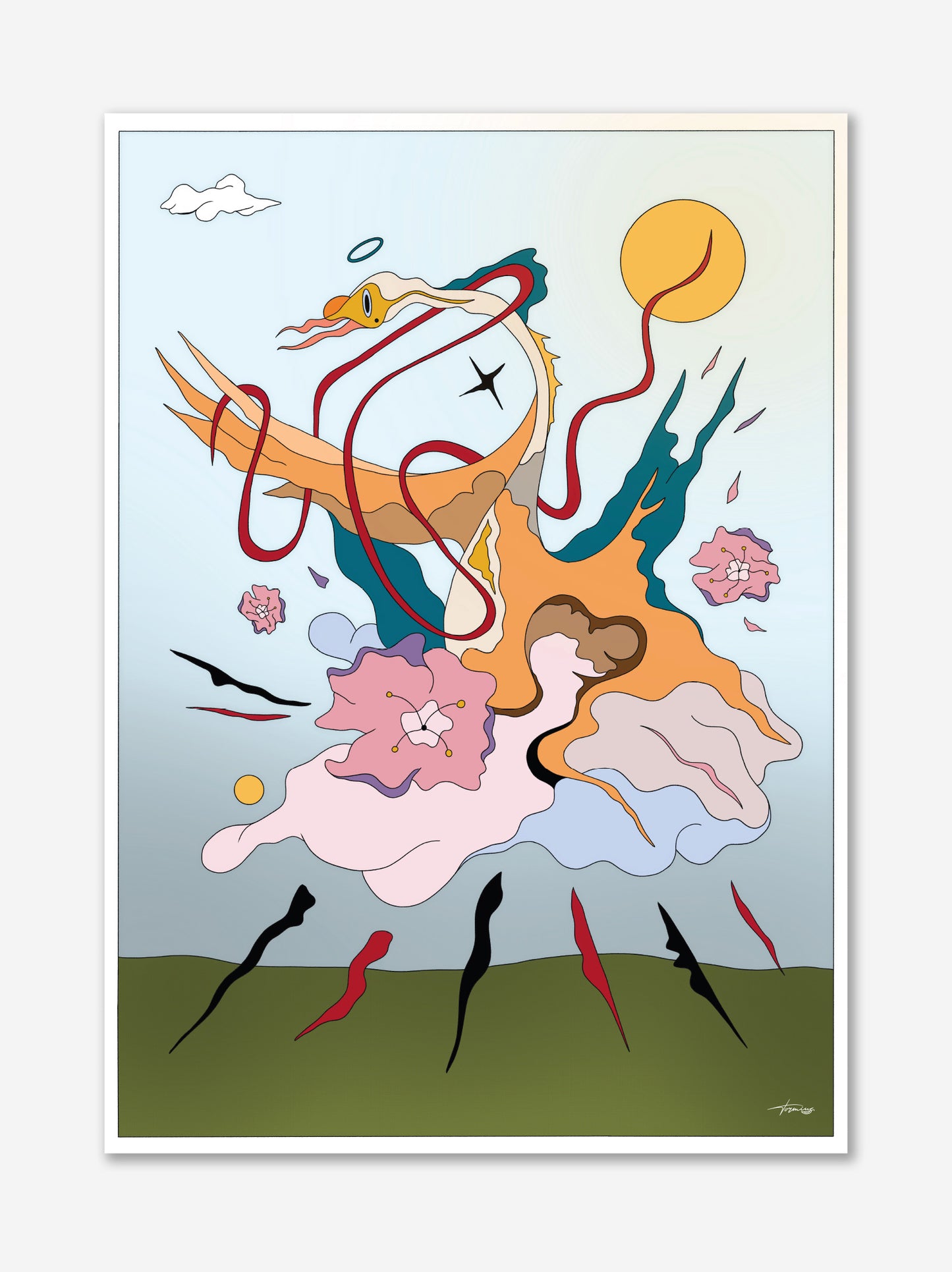 Saint Goose Poster - Tormius x ULK Workshop