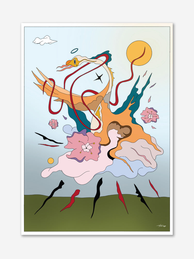 Póster Saint Goose - Tormius x ULK Workshop