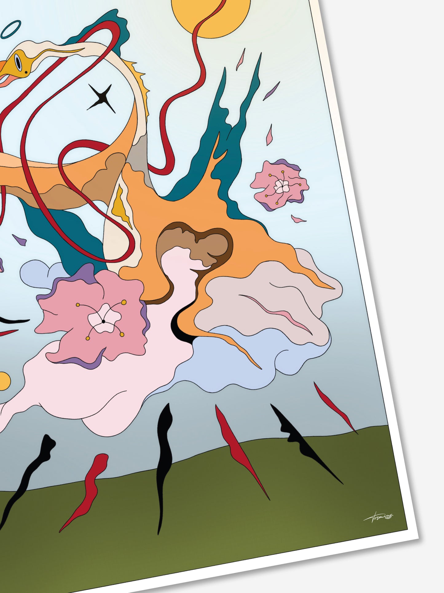 Saint Goose Poster - Tormius x ULK Workshop