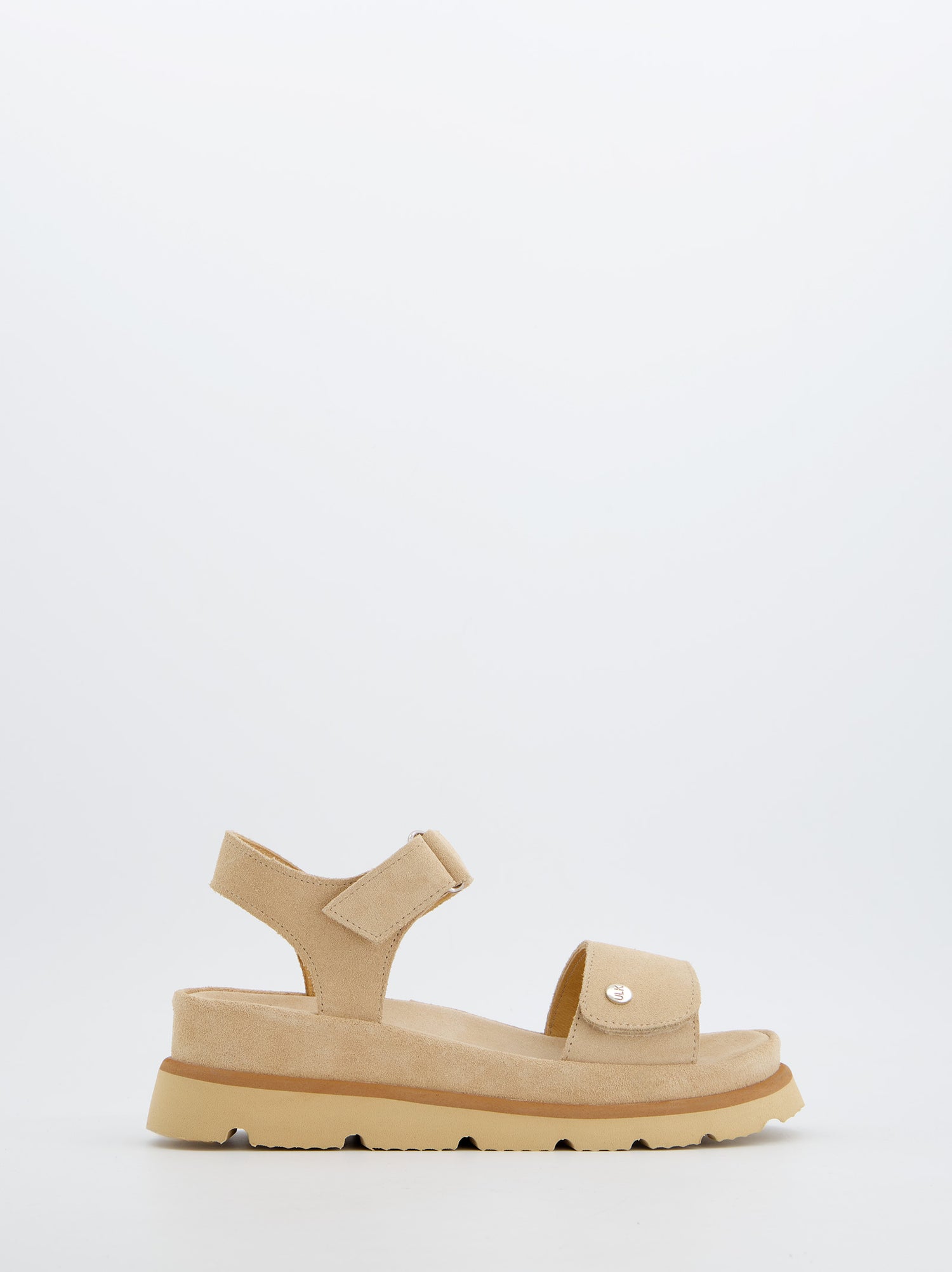 Sandalia de Serraje Beige - Carlota