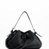 Black leather bag - Pomelie