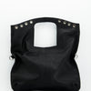Black leather bag - Mom Joe