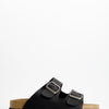 Sandalias negras de piel con hebillas - Missouri