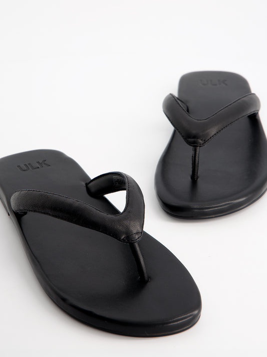 Sandalias de dedo en piel - Evoca