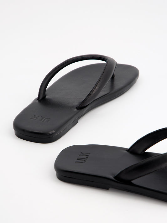 Sandalias de dedo en piel - Evoca