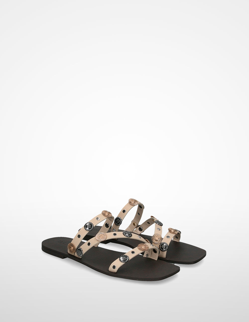 Ulanka Emerald - Flat Sandals