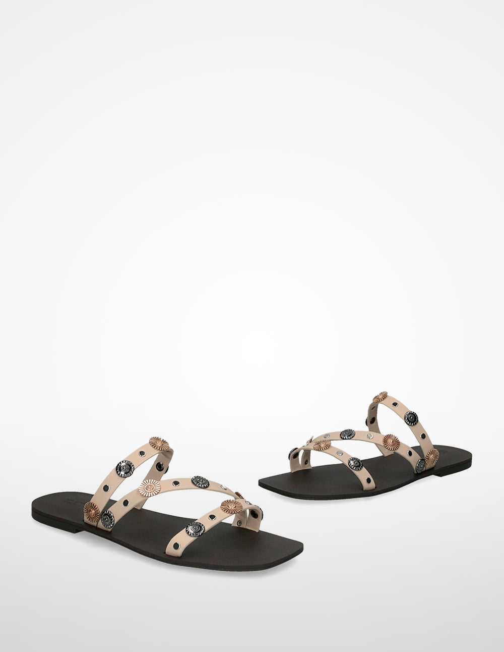 Ulanka Emerald - Flat Sandals