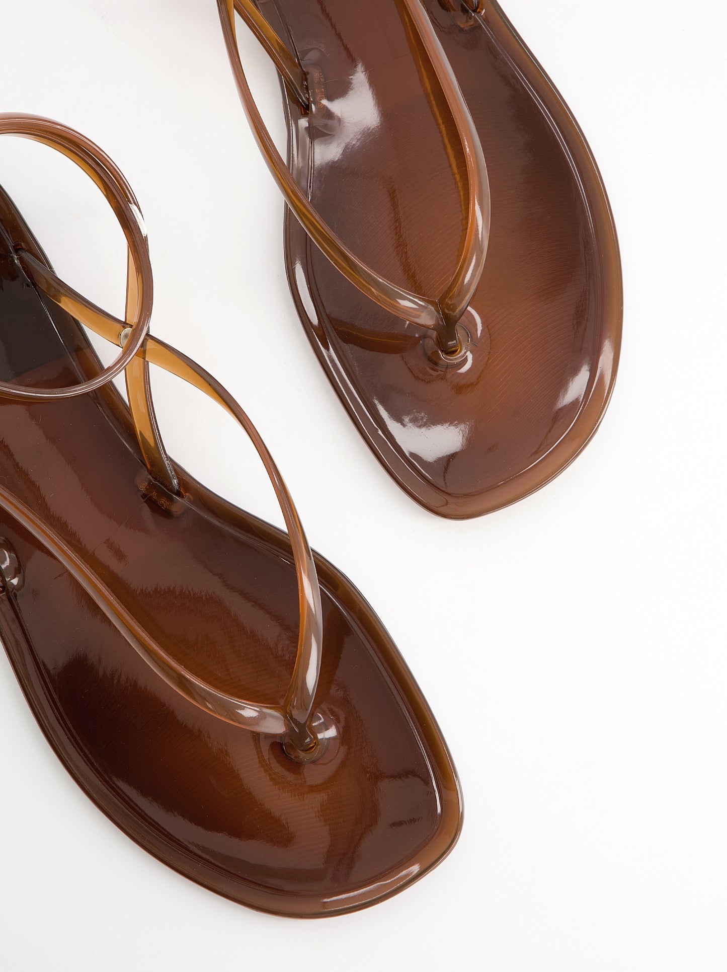 Sandalias planas jelly tiras cruzadas - Aler