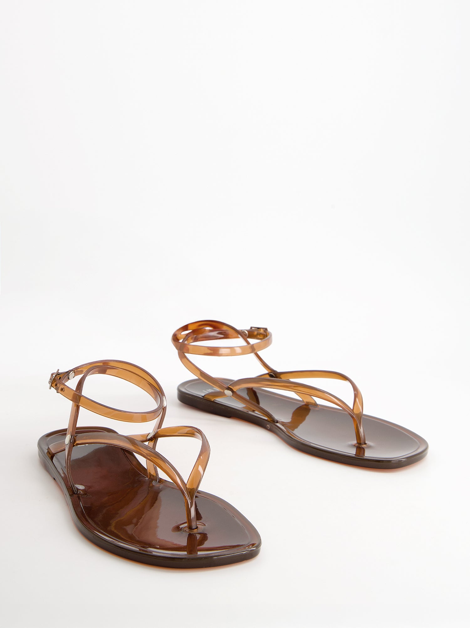 Sandalias planas jelly tiras cruzadas - Aler