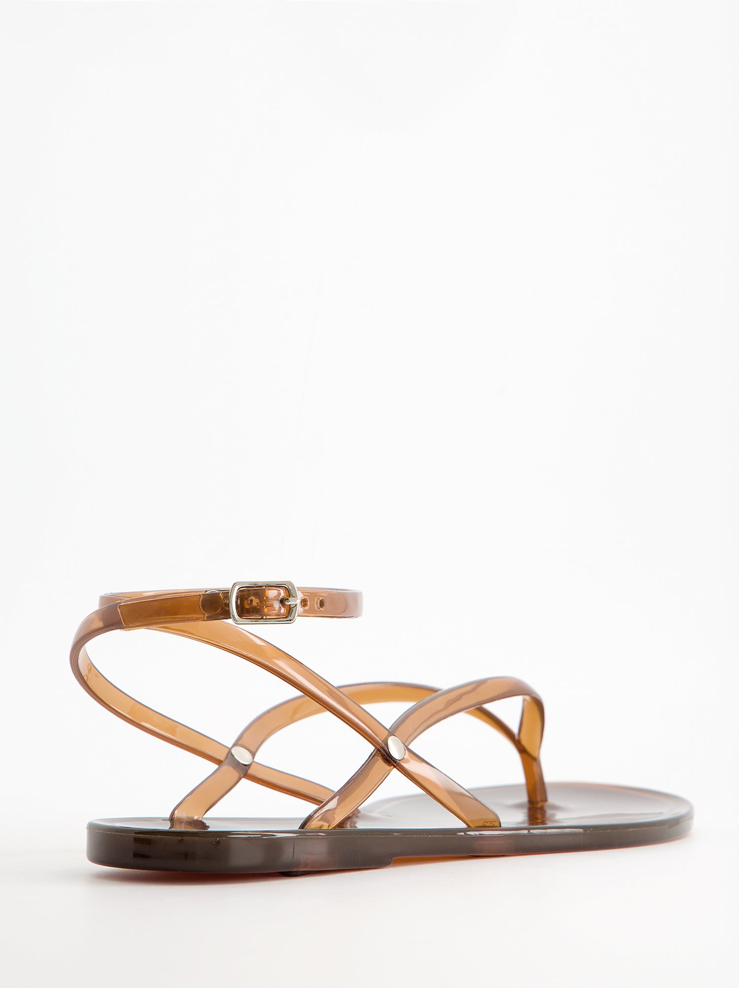 Sandalias planas jelly tiras cruzadas - Aler