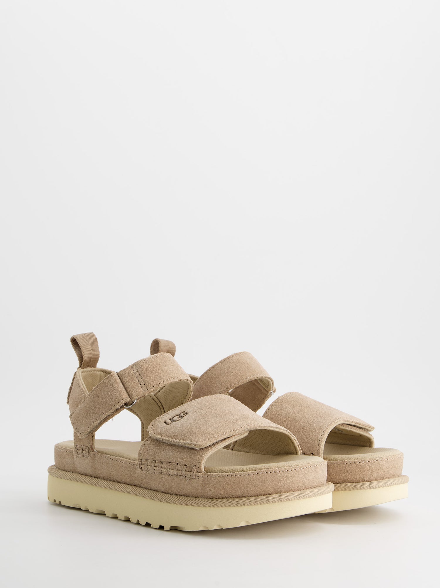 Ugg suede platform sandals